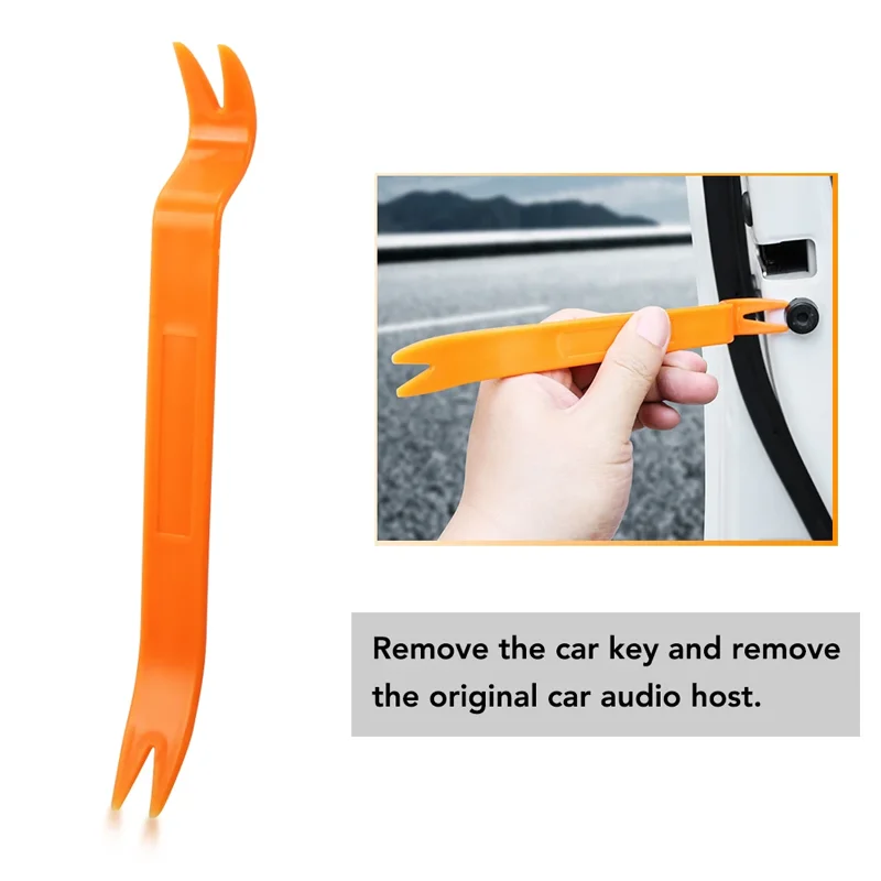 5PCS Car Disassembly Tool Plastic Pry Bar Car Installation Panel Disassembly Navigation Central Control Interior Buckle