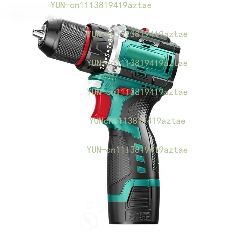 Brushless Cordless Impact Drill Portable Screwdriver Mini Power Tool for Household DIY Steel