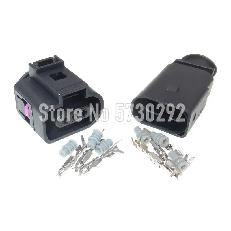

3P 3D0973703 1J0 973 703 1717888-1 1J0973803 1.5mm Auto Air-Condition Pressure Switch Plug Camshaft Sensor Socket
