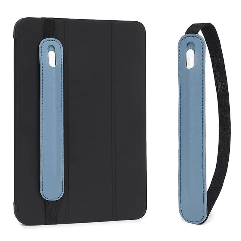 2pcs Notepadpen case with elastic band, flat pen case,pen plug, capacitor, touch screenpen storage, anti loss cover