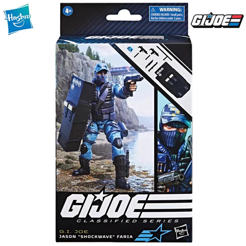 

[Специальный номер] Оригинальный Hasbro G.I. Joe Classified Series Shockwave (Jason Faria) 6-дюймовая фигурка солдата, модель игрушки