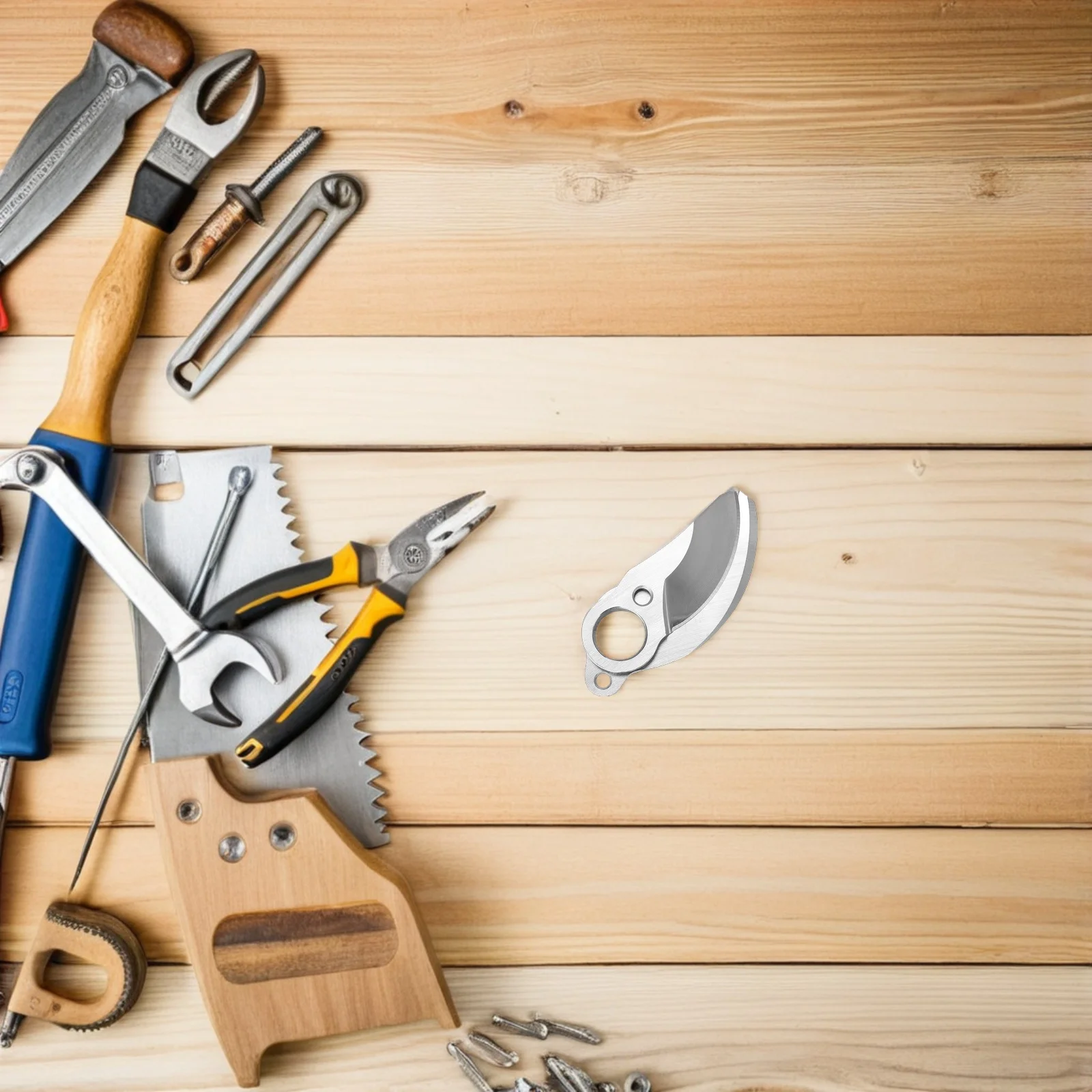 

2Pcs Pruning Cutter Blades Replacement Electric Garden Pruner Blades for Hand Pruners No Damage to Branches