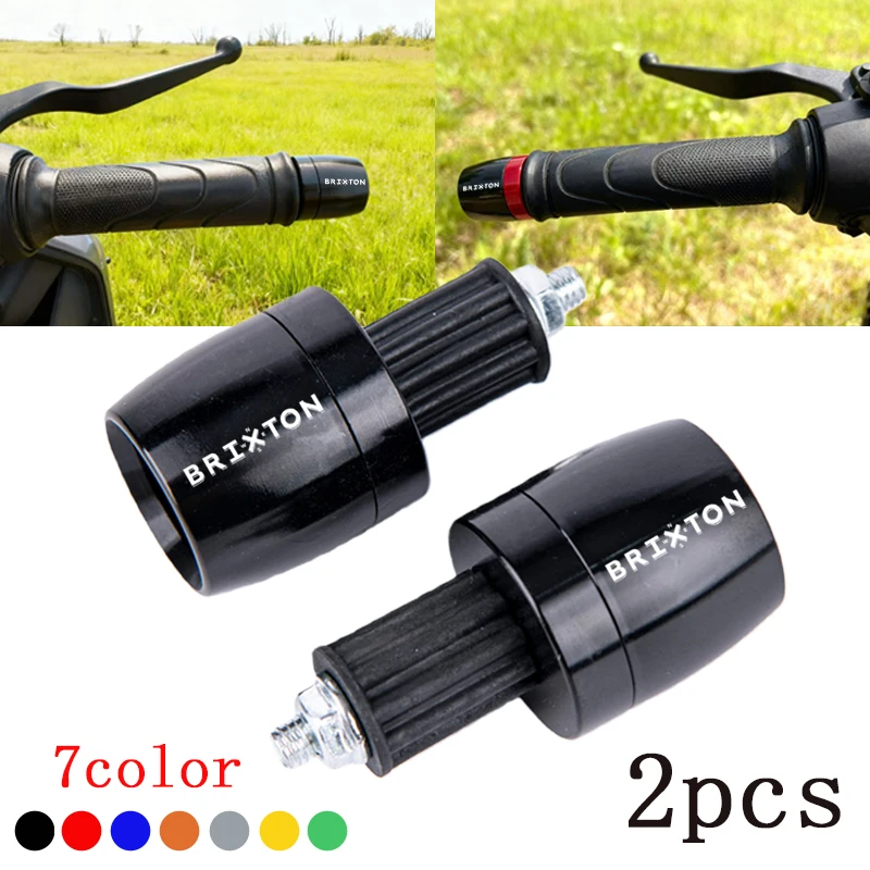 

Для BRIXTON Cromwell 1200 125 250 Crossfire Felsberg Stor Sunray мотоцикла 7/8 "22 мм ручки для руля, заглушки на руль