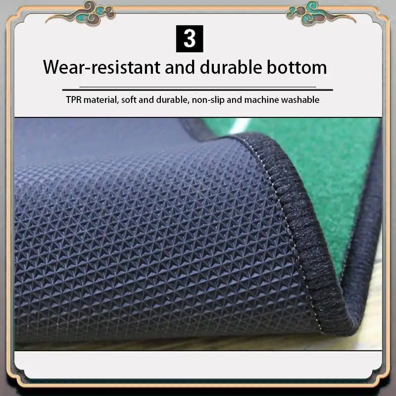 

Durable Golf Carpet Putting Mat Thick Practice Putting Rug For Indoor Home Office Golf Practice Grass Mat Golf Training