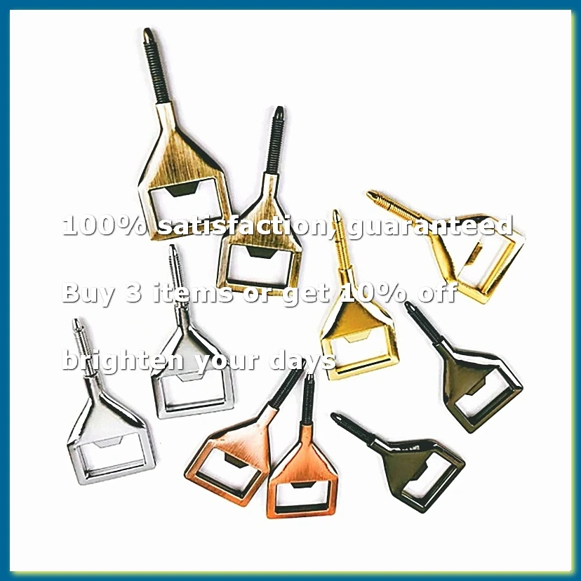 ●Metal Bottles Opener Kits Blank Opener Insert DIY Metal Beer Opener Square Opener