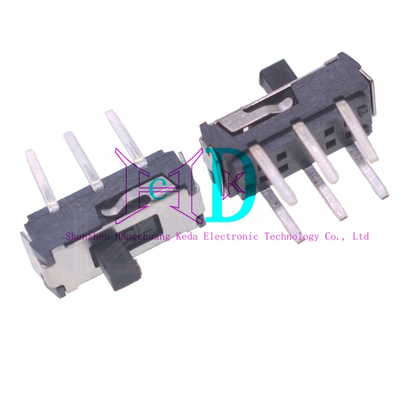 20PCS 6-pin 2-speed toggle switch, vertical 6-pin toggle switch, pin small power switch 2.0/3.0/4.0mm