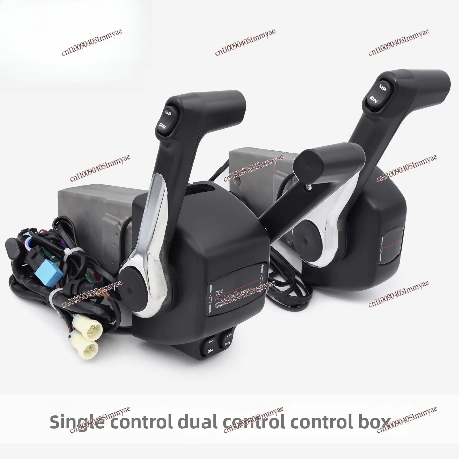 Single Control Double Control Front Operation Control Box Outboard Throttle Start Controller