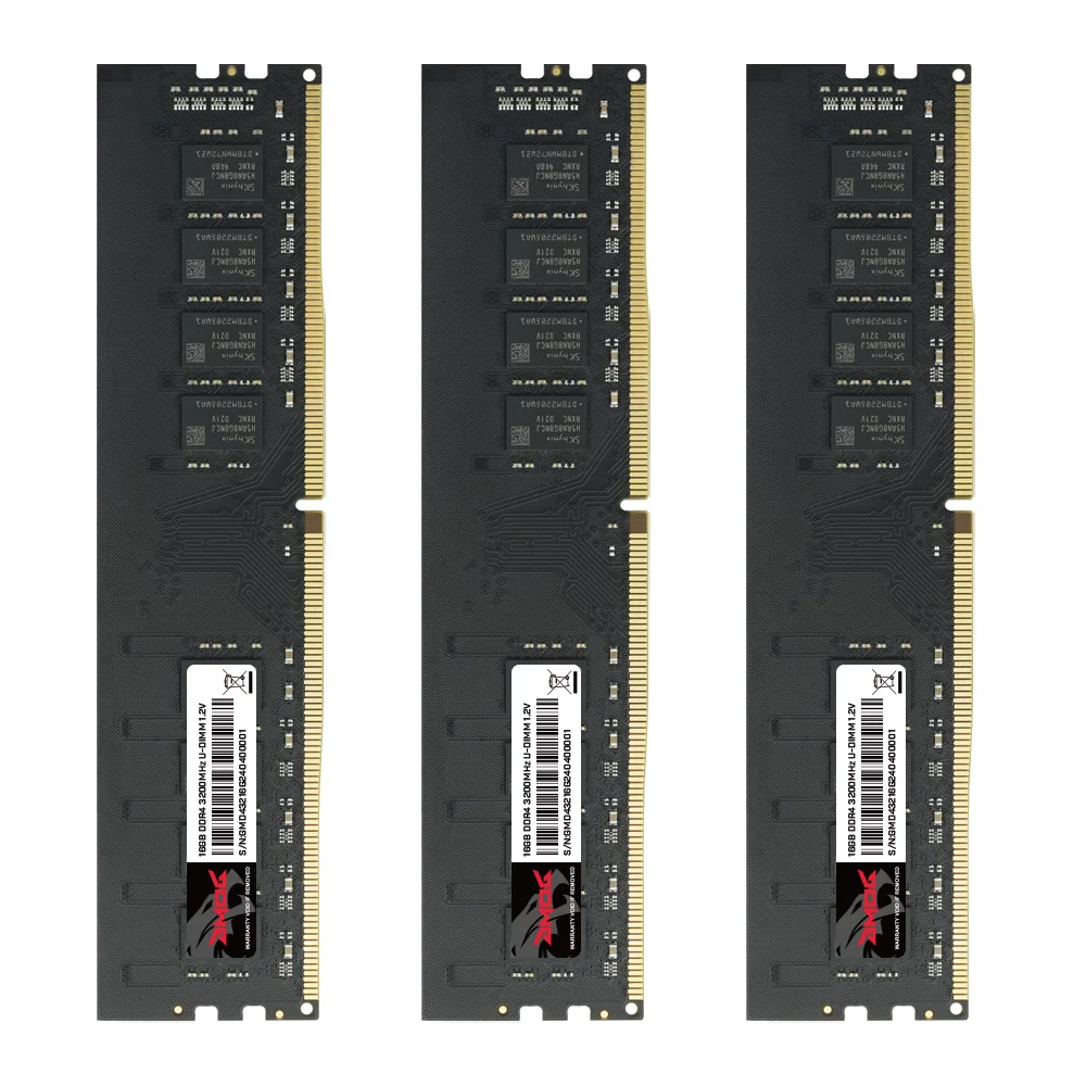 GMOG DDR4 4GB 8GB 16GB Memoria RAM 2400MHz 2666MHz 3200MHz PC4-19200 21300 25600 288Pin DDR4 Desktop Computer Memory RAM DIMM