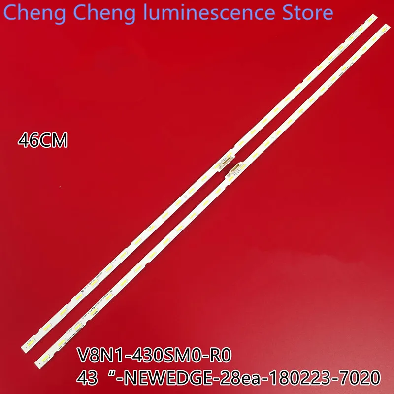 LED backlight for V8N1-430SM0-R0 BN96-45954A UE43RU7172U UE43NU7475 UE43NU7445 UE43RU7100 UE43NU7125K