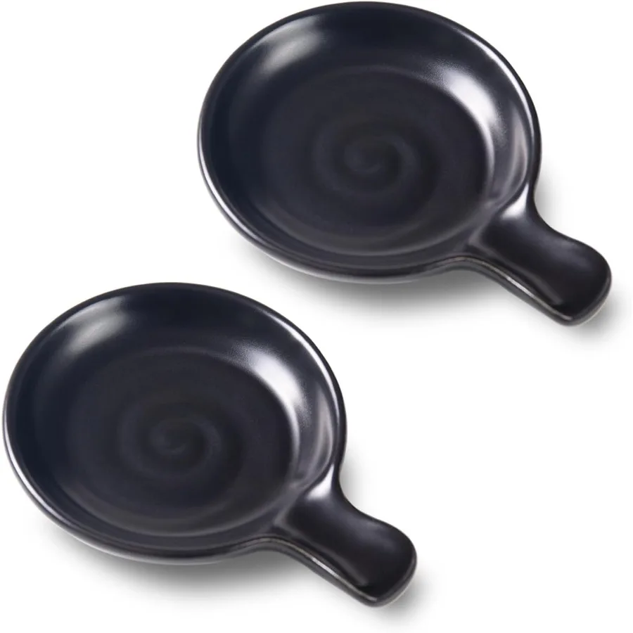 

Coffee Spoon Rest for Coffee Bar 3.3" Small Ceramic Spoon Holder for Kitchen Counter and Stove Top Modern Style Coffee Bar Acce