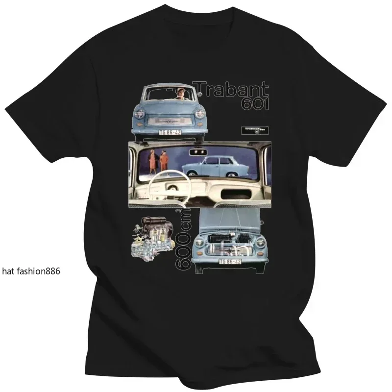 T-Shirt Mode Männer T-Shirt Maglia Deutschland est Comunismo Trabant Auto Vintage DDR-s m l xl lässig T-Shirt