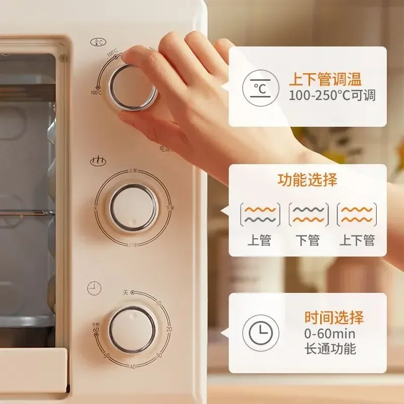 Electric Oven 48L Household Small Baking Bread Machine Multifunctional Large Capacity Fully Automatic Commercial Oven