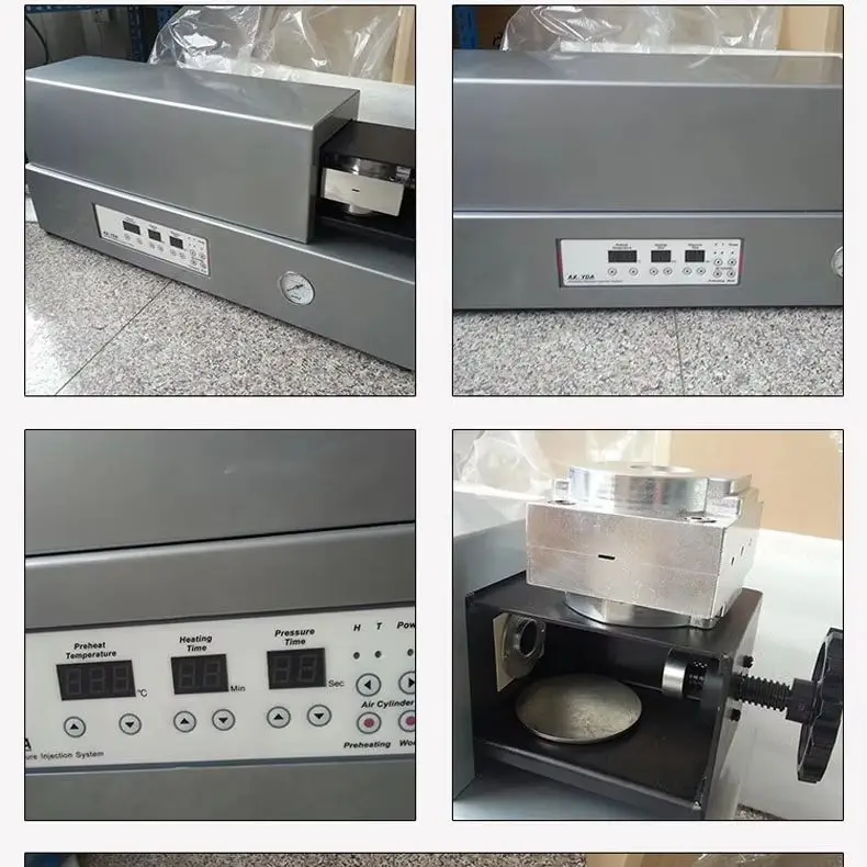 2026 220V/110V Automatic Denture Injection System Machine AX-YDA for Making Dental Prosthesis Dental flexible press machine