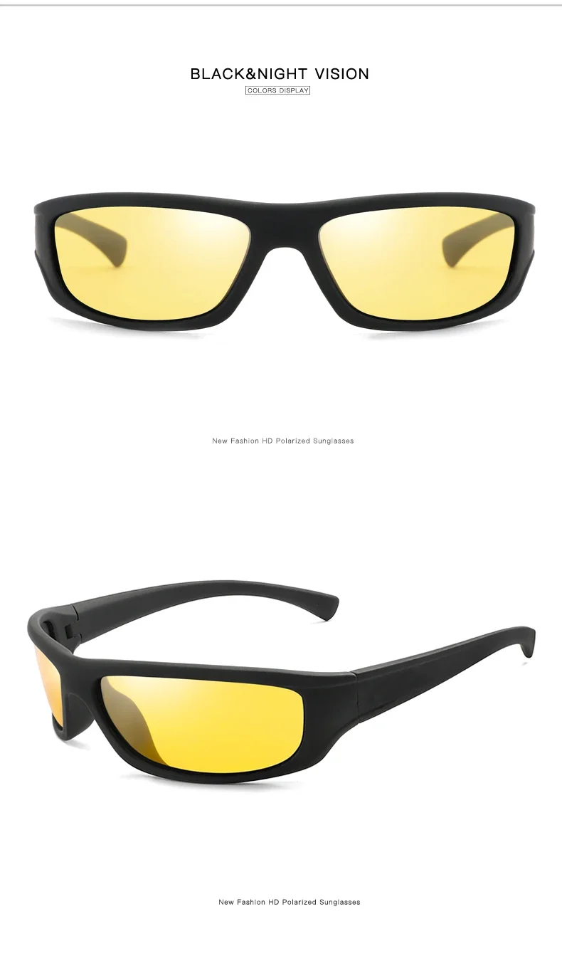 Modische Polarisierte Outdoor-Sport-Sonnenbrille für Männer und Frauen Retro Angelbrille Tourismus Sonnenschutz UV400-Schutz – Detail 11