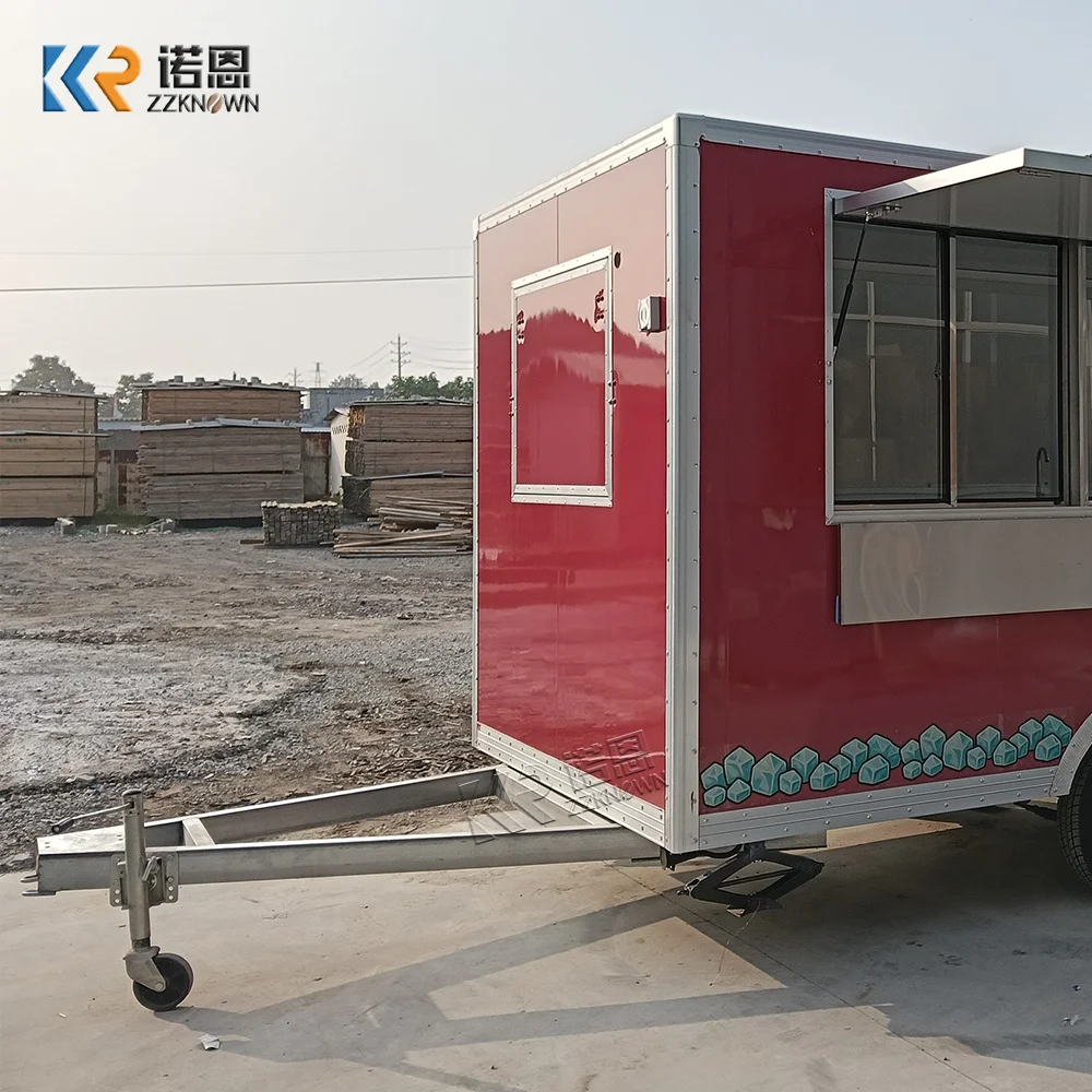 Internal Equipment Customizable Mobile Food Trailer | Cheap Fully Equipped Taco Pizza Ice Cream Catering Kitchen Truck