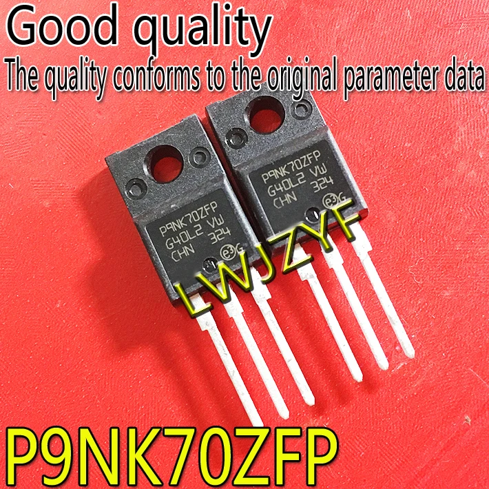 (1Pieces) New P9NK70ZFP STP9NK70ZFP TO-220F MOSFET Fast shipping