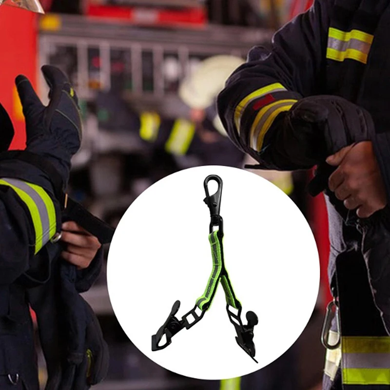 Glove Clips Firefighter Glove Strap Universal Gloves Holder With 1/ 2 Clip For Hanging Gloves Tool Bags Glove Keeper Glove Clip