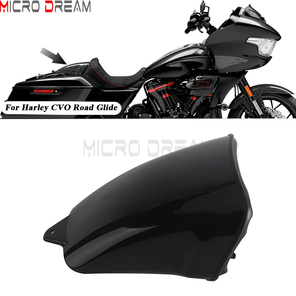 

Motorcycle Passenger Seat Cowl Seat Back Cover ABS Fairing Rear Hump For Harley CVO Road Glide FLHXSE FLTRXSE FLTRXSTSE 2023-25