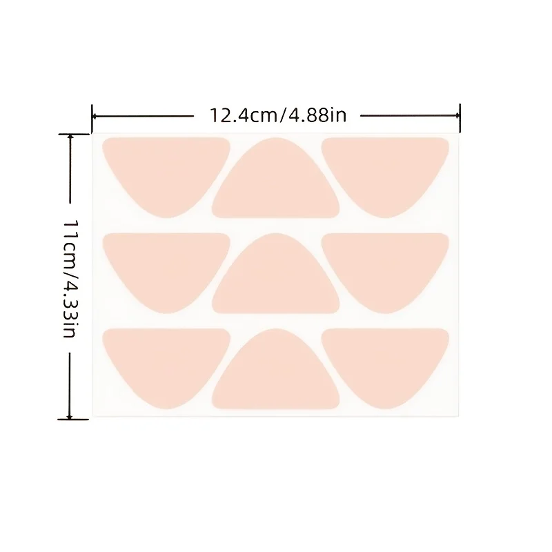 90PCS Skin color V-shaped concealment patch, capable of lifting and tightening, designed to create a refined facial shape.