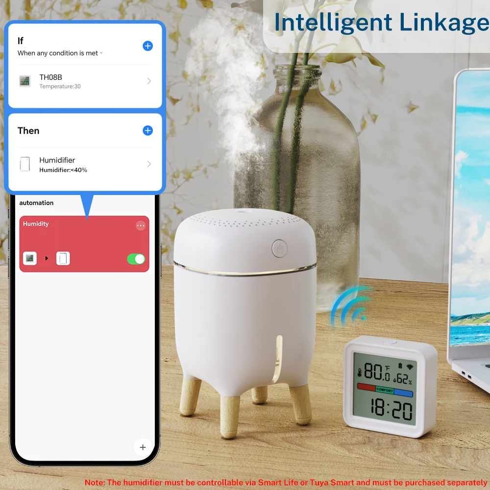 Tuya New WiFi Temperature Humi - Smart Home Life review and price