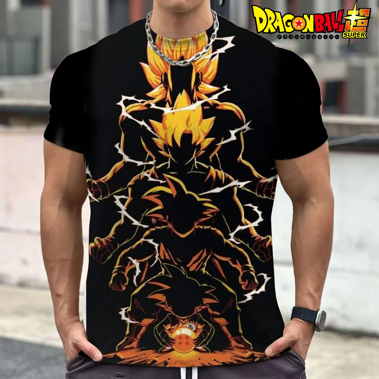 

Anime Dragon Ball Son Goku 3D Print Kids T Shirt Summer Fashion Casual T-shirt Boy Girl Unisex Children's Clothing Tshirt Tops