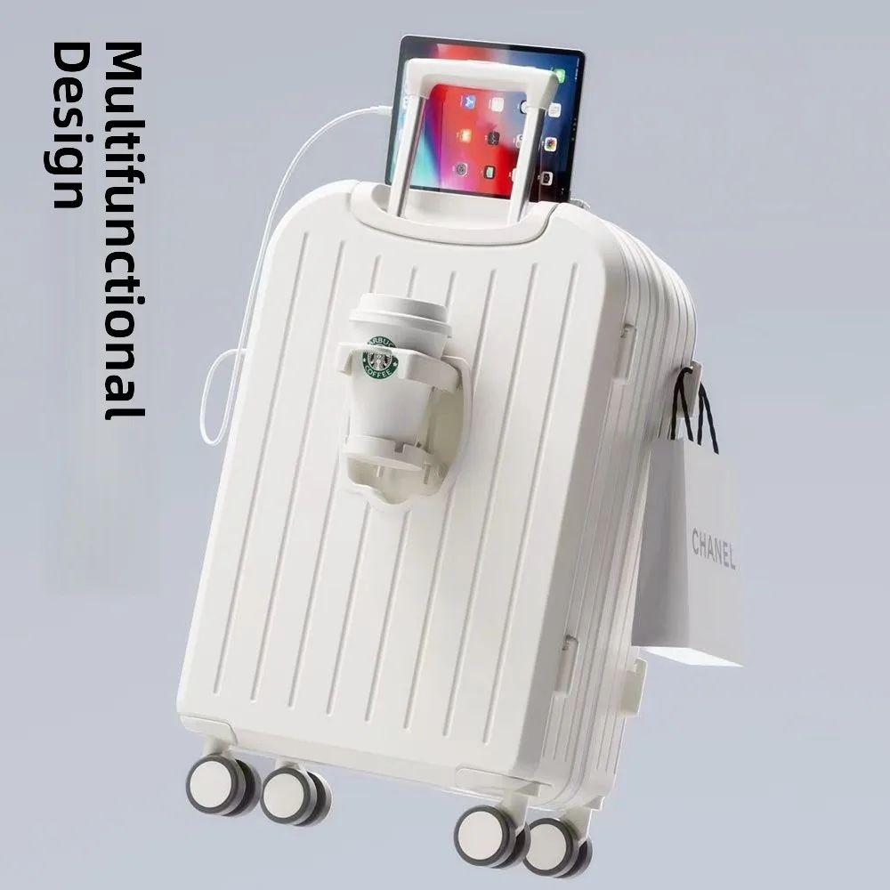 large-capacity-travel-suitcase-women's-style-password-box-all-match-wheel-durable-luggage-for-students-and-travelers
