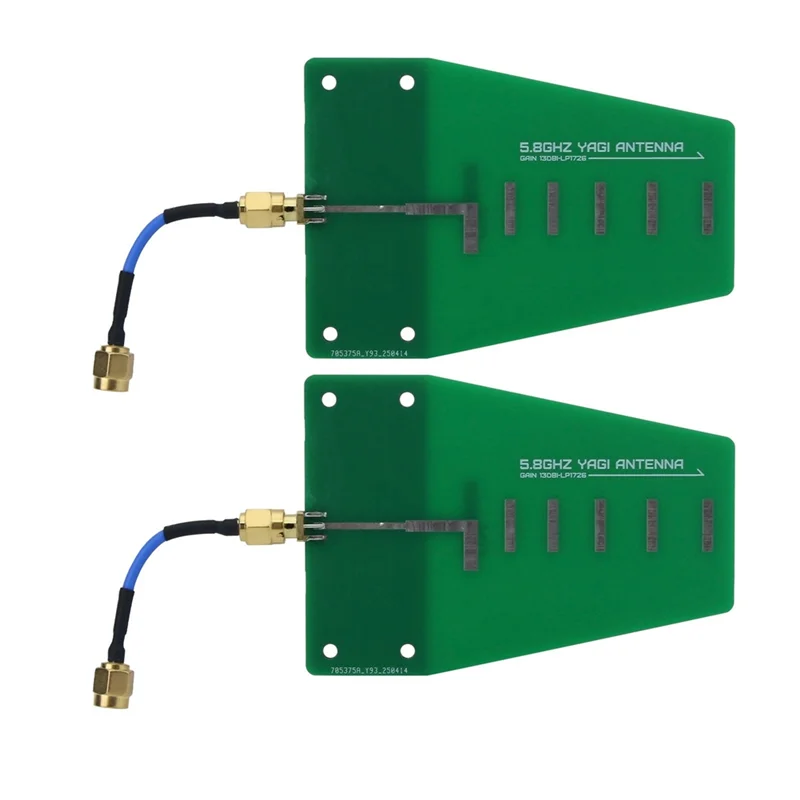 

【Livraison Rapide】HG1726A 5.8G Yagi Antenna Directional Antenna 13Dbi High Gain For Wifi Base Station Bluetooth Drone Network Br