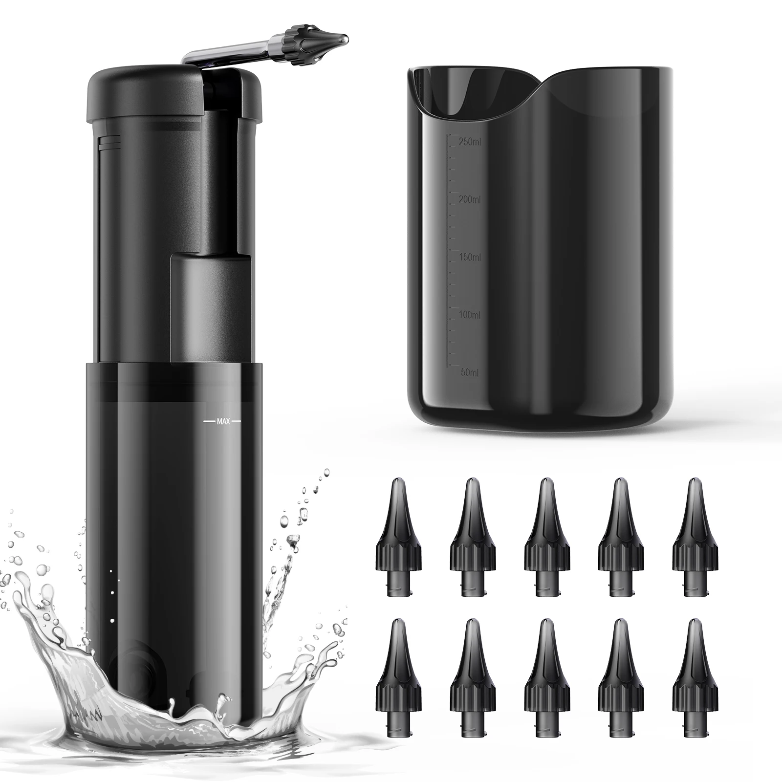 W80 Electric Earwax Removal Equipment Used Water Flushing Washing Device For Ear Wax Cleaner Irrigation Tools Reuse And Washable