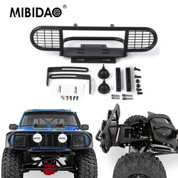 MIBIDAO Metal Camel Trophy Front Bumper for D90 TRX-4 Defender Axial SCX10 II 90046 1/10 RC Crawler Car Truck Model Upgrade Part
