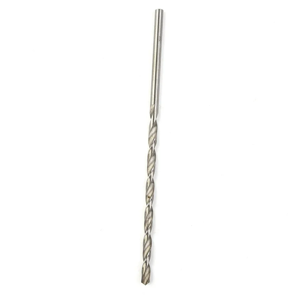 1pc Extra Long HSS Straight Shank  Drill Bit Diameter 2-6mm Length 300mm Outdoor Power Equipment Replacement Tools Accessories