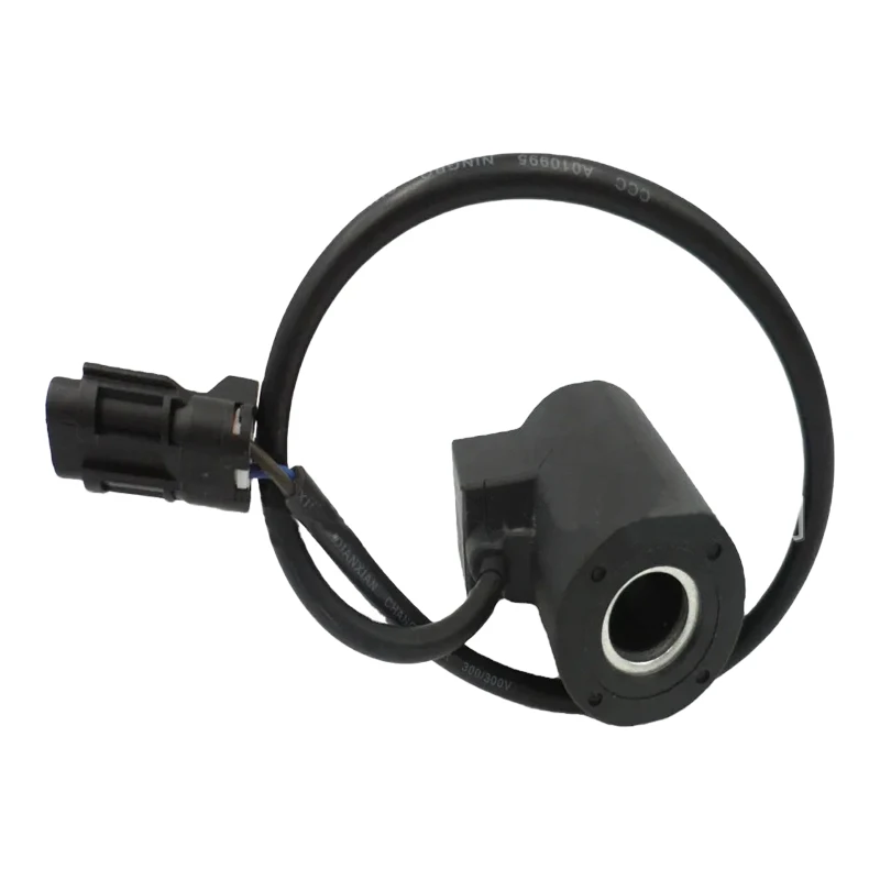 Excavator for Hyundai R55 60-5-7 210 220-5 pilot safety lock W solenoid valve coil
