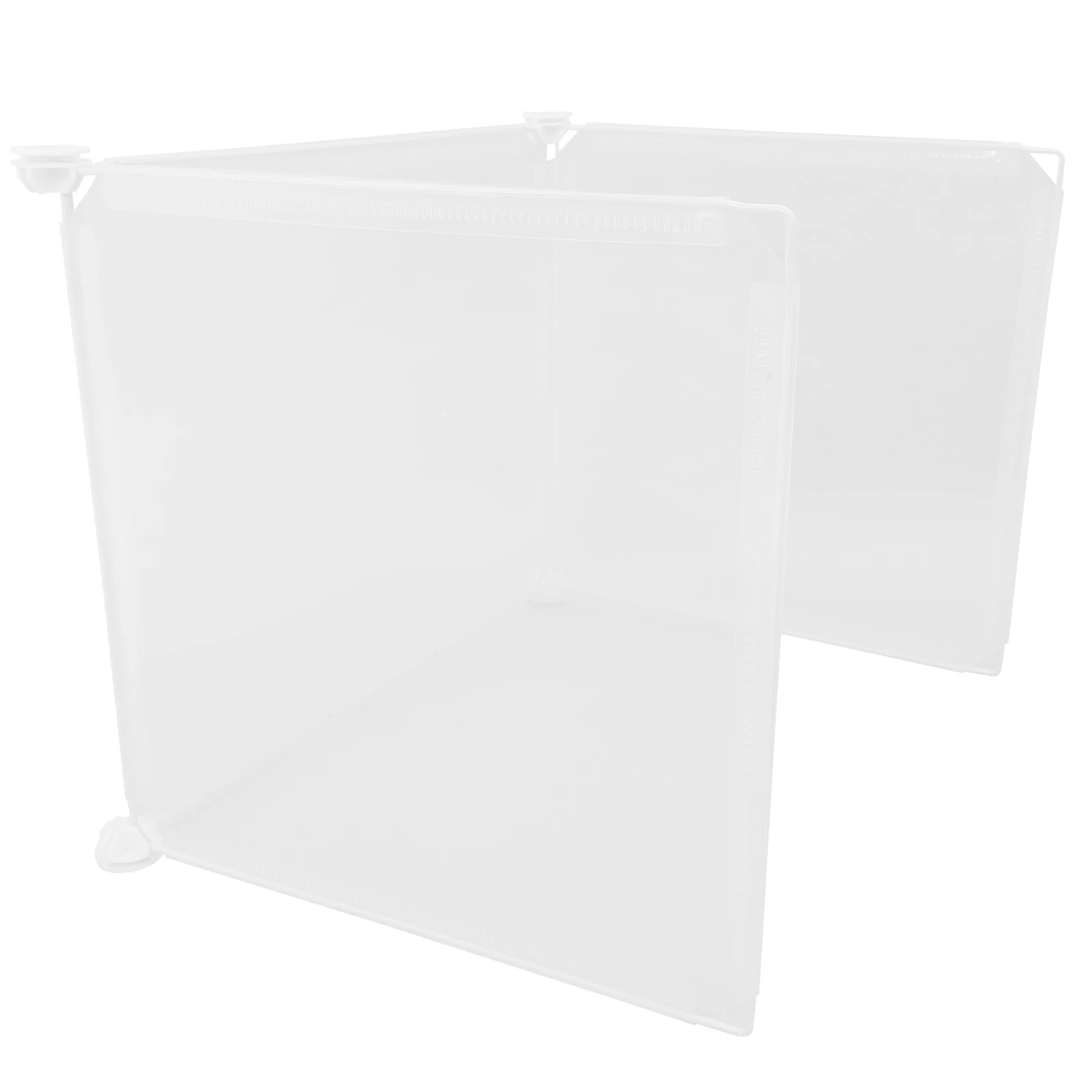 

Desktop Partition Plate Board for Office Classroom Privacy Shields Dividers Self Sneeze Guard Small Plastic Transparent