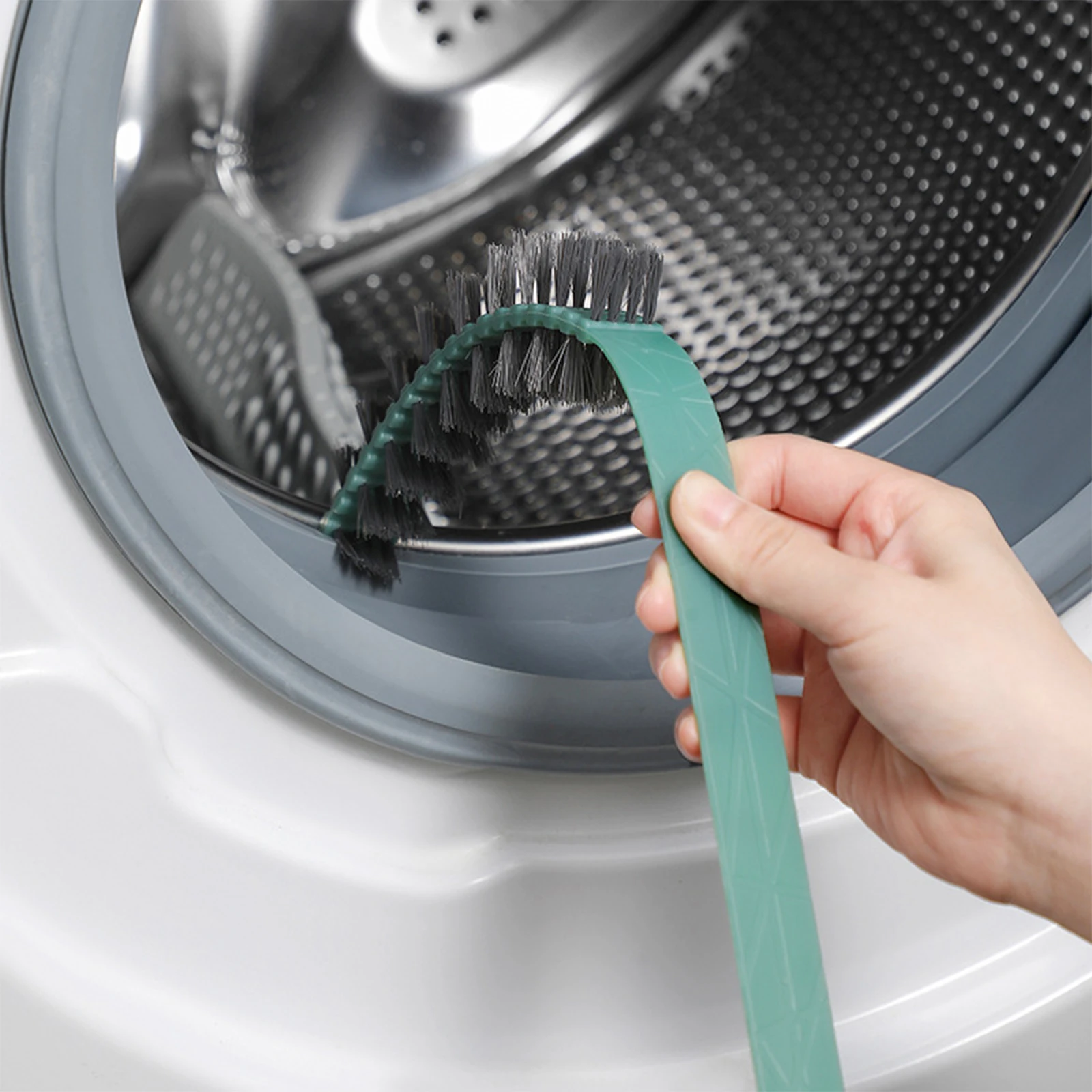 Washing Machine Cleaning Brush Radiator Dust Brush Air Warmer Cleaning Brush Dryer Pipe Brush Nylon Hair Brush Cleaning Supplie