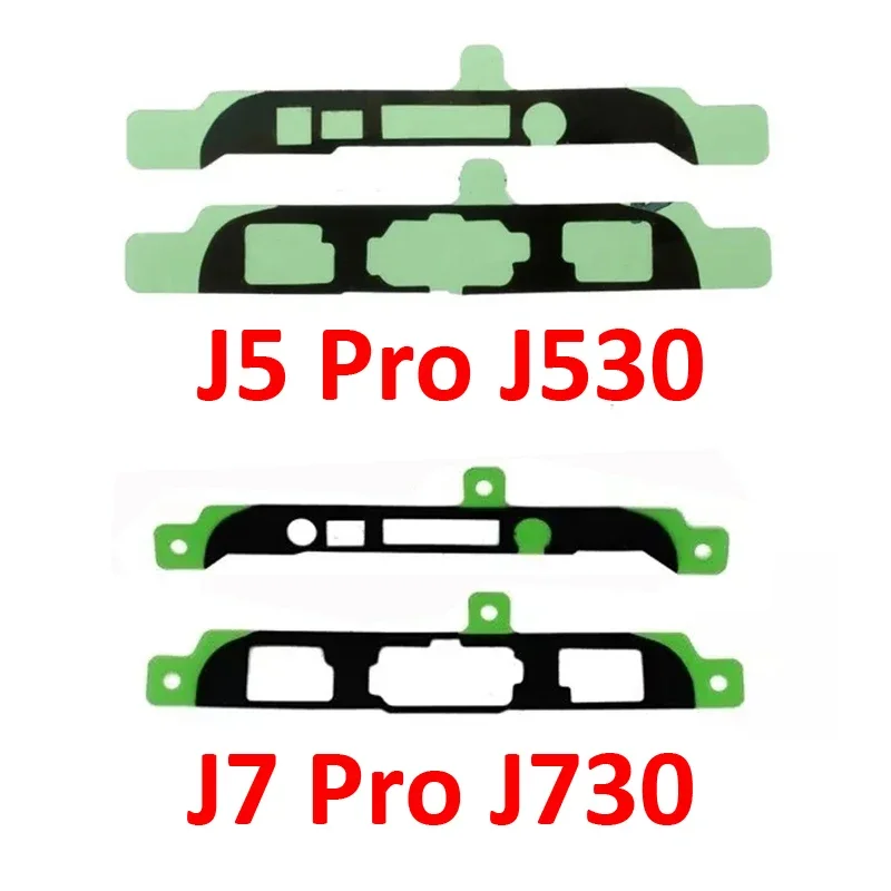 Pop Phone LCD Plate Bezel Frame 3M Adhesive Glue Sticker Tape For Samsung Galaxy J7 Pro 2017 J530 J730 J730F J730G J730FD