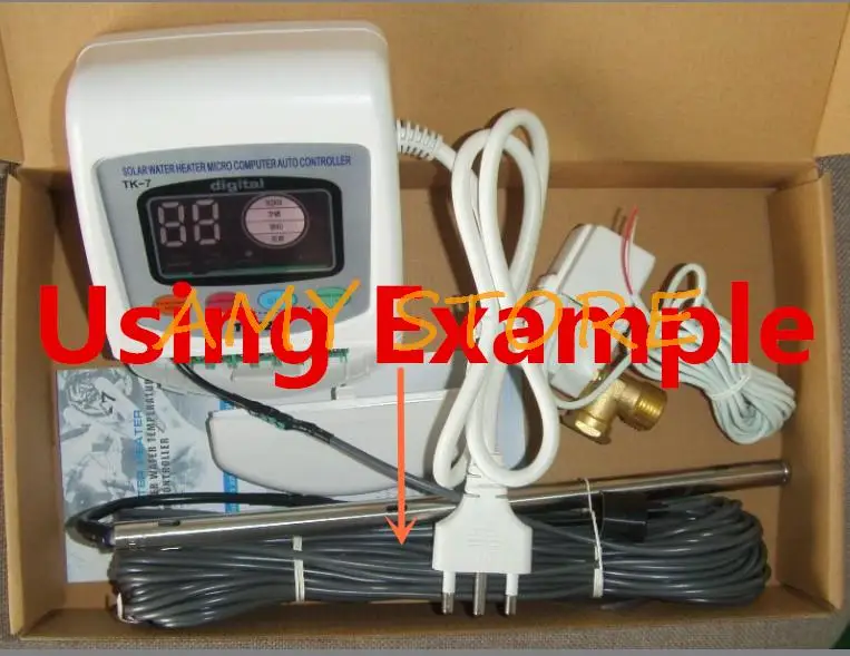 Sensor with 20meter Wire for TK-7 TK-8A Solar Water Heater Water Temperature Level Controller Microcomputer Intelligent Heating