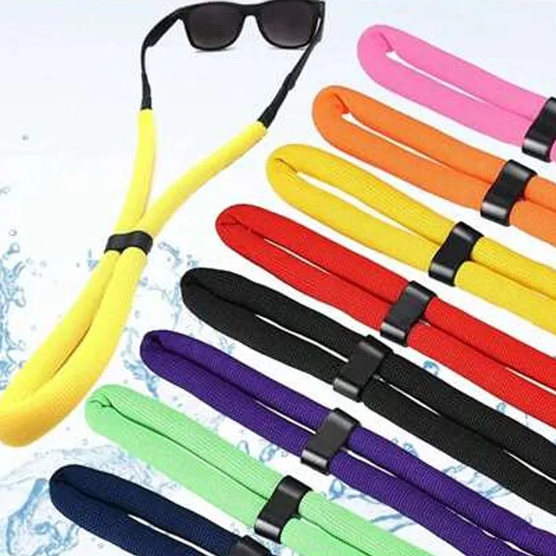 Water Sports Floating Glasses Strap Anti-fall Sunglasses Lanyard Comfort Soft Buoyant Eyewear Retainer for Swimming Surfing 2026