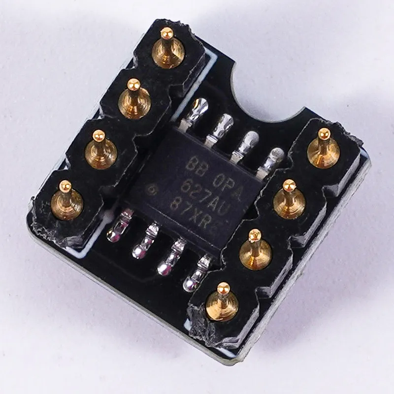 Module for OPA627X2 Dual Op Amp Adapter WBT-0820 Silver Solder Finished Board
