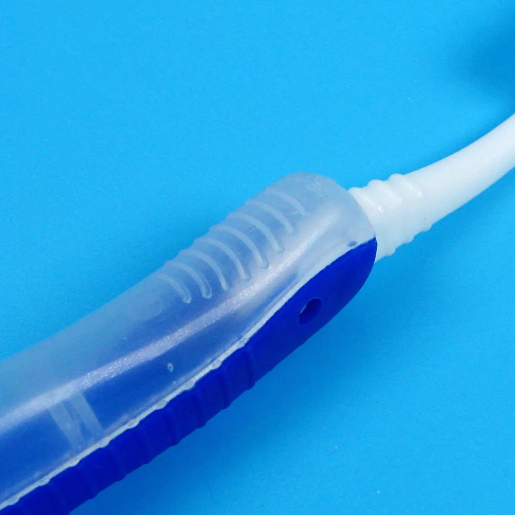 Travel Toothbrush Folding Disposable Compact for Camping Hiking Gym School Bag Suitcase Backpack Easy Clean Bristle Blue