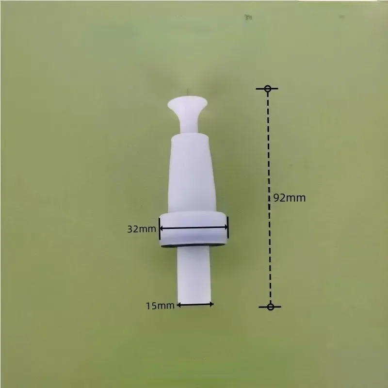 2PCS Electrostatic Powder Coating Flat and Round Nozzle for GM02 Spray Gun