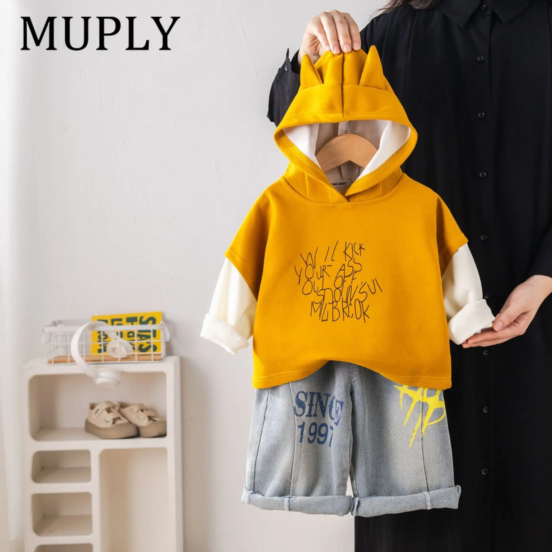 Children's Sportswear Set Children's Long Pants Fashionable and Casual for Boys and Girls