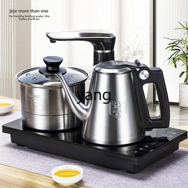 CX bollitore automatico per l'approvvigionamento idrico tavolo da tè tavolo da tè incorporato integrato per la preparazione del tè speciale