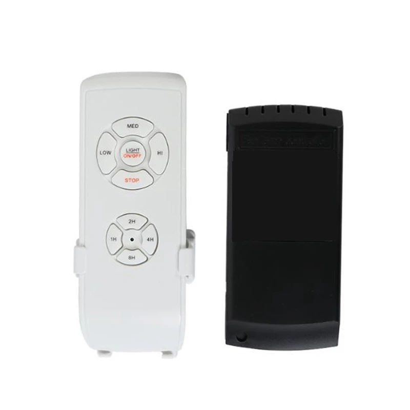 Ceiling Fan Remote Control Kit, Small Size Universal Ceiling Fans Light Remote, Speed, Light & Timing Wireless Control