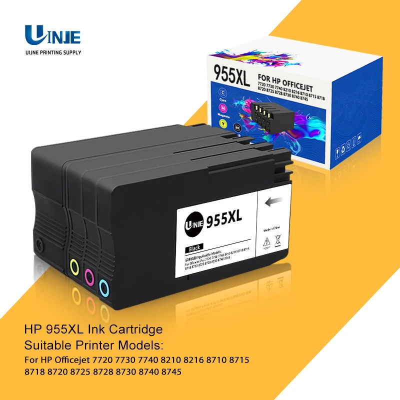 New For HP 955 955XL Ink Cartridge For HP 7740 8210 7730 7720 8218 8710 8715 8718 8719 8720 8725 8728 8730 8740 Printer hp Ink