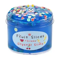 Clear Crystal Slime Fake Candy Non Sticky Slime Soft Jelly Clay For Girl Boy DIY Bubble Slime For Kids Stretchy Putty Gifts 2023