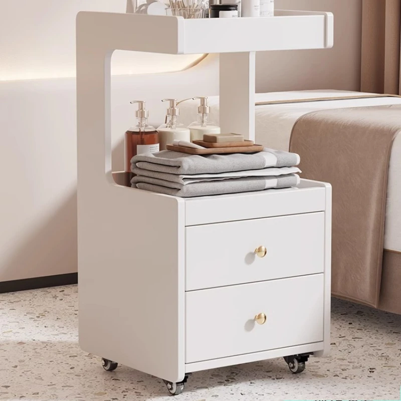 医療用トロリー、美容院用トレイカート（ホイール付き）、補助トロリー、美容院用家具、ハンドカート、ローリング収納カート