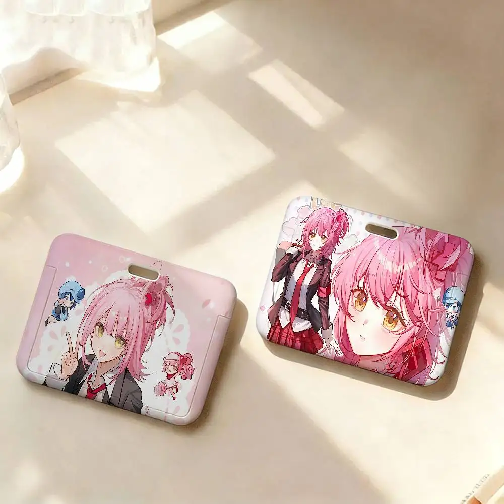 

Держатели для ID-карт и бейджей Shugo Chara (Япония, аниме) с ремешками-шнурками для девочек и женщин, для пропускных карт и визиток