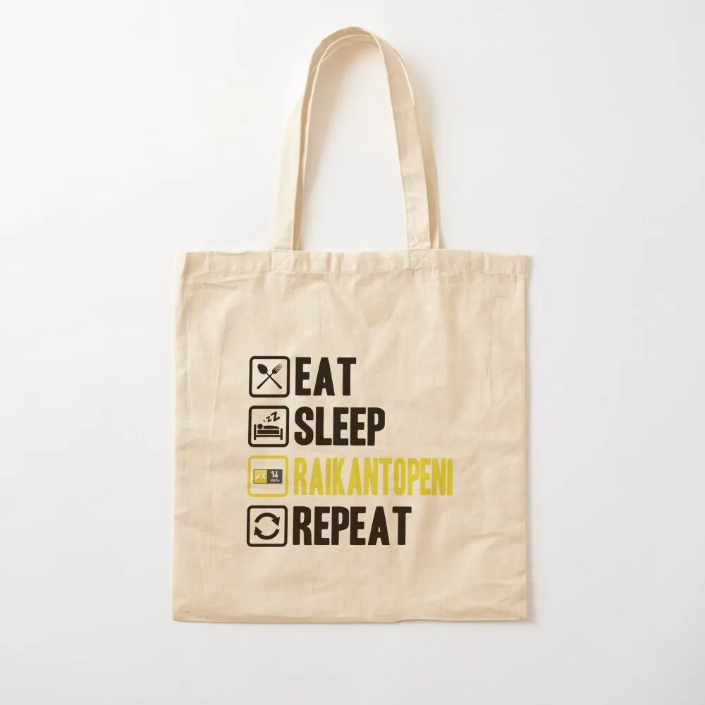 Eat Sleep Raikantopeni Repeat 2 Tote Bag Canvas stote bag Cloth bags custom canvas bag