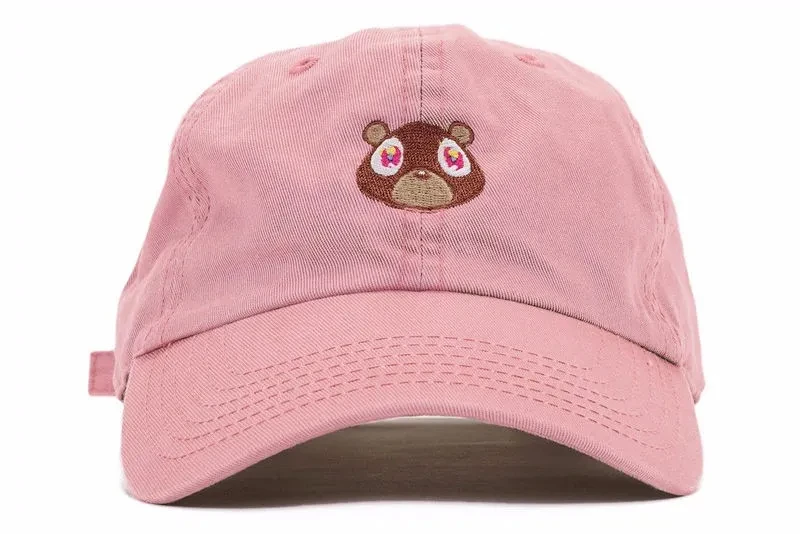 Kanye West Ye Bear Dad Hat Cartoon Little Bear Embroidery Baseball Cap Snapback Unisex Summer Outdoor Leisure Caps