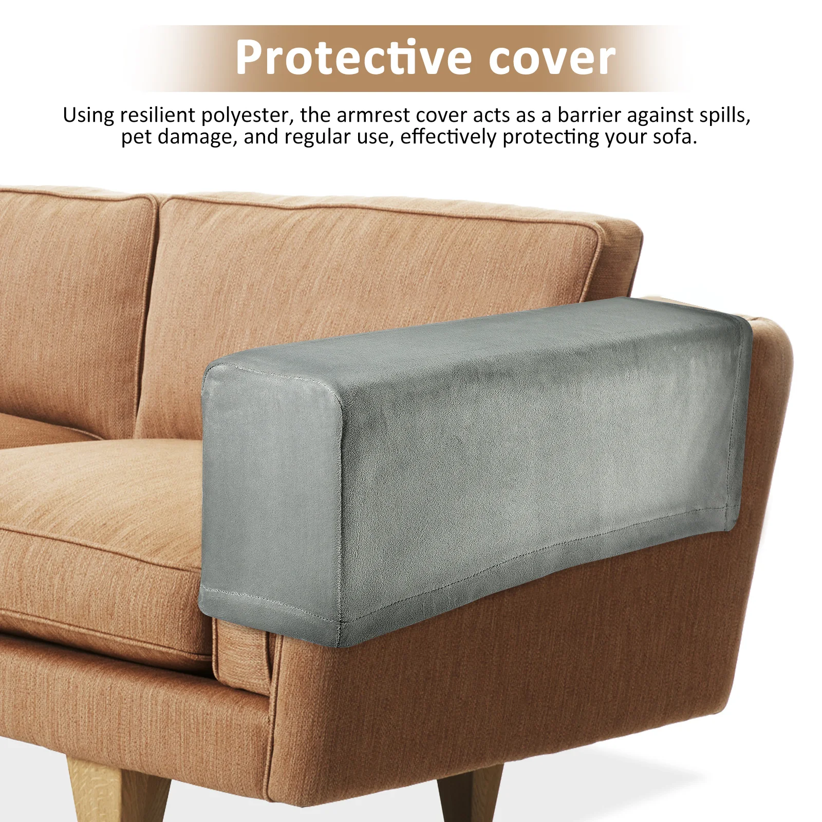 Capa de sofá para braço e cadeira, capas para sofás e sofás reclináveis, cadeiras de apoio de braço