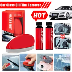 Car Glass Oil Film Remover Glass Polishing Compound Windshield Cleaner Car Glass Polishing Clear Window Auto Detailing Brush